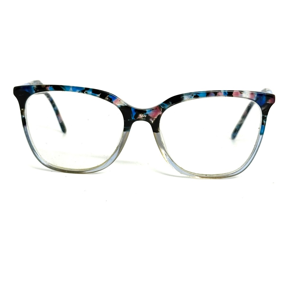 Bebe BB4191 Blue Pink Tortoise Cat Eye Eyeglass Frames 54-17-135 460